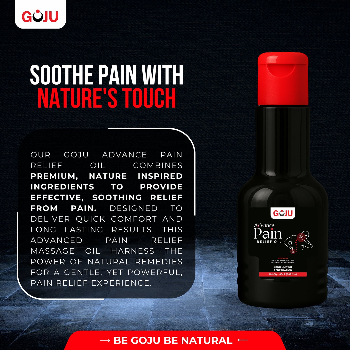 Goju Pain Relief Oil-60ml