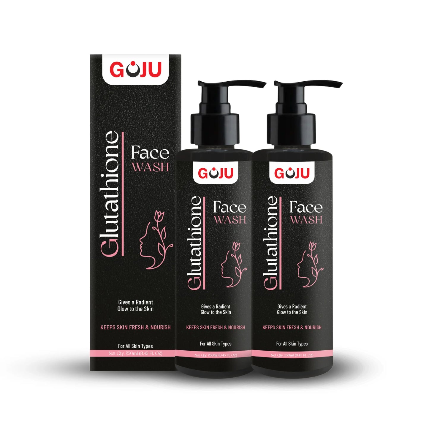 Goju Glutathione Face Wash 250ml Combo - Goju Naturals