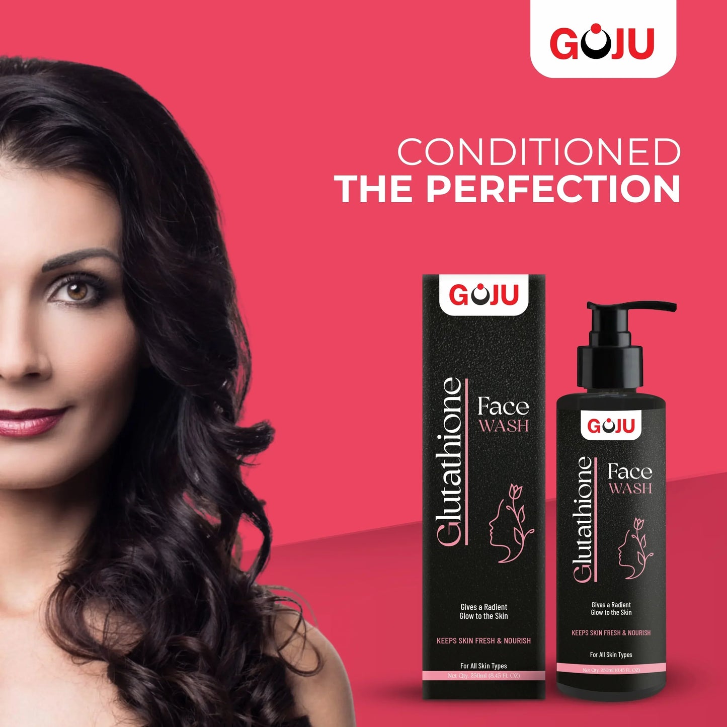 Goju Glutathione Face Wash 250ml Combo - Goju Naturals