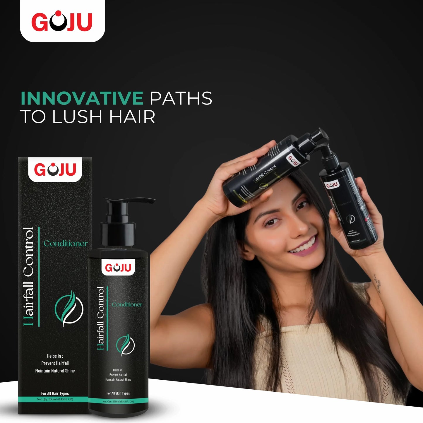 Goju Hair Control Fall Conditioner 250ml - Goju Naturals
