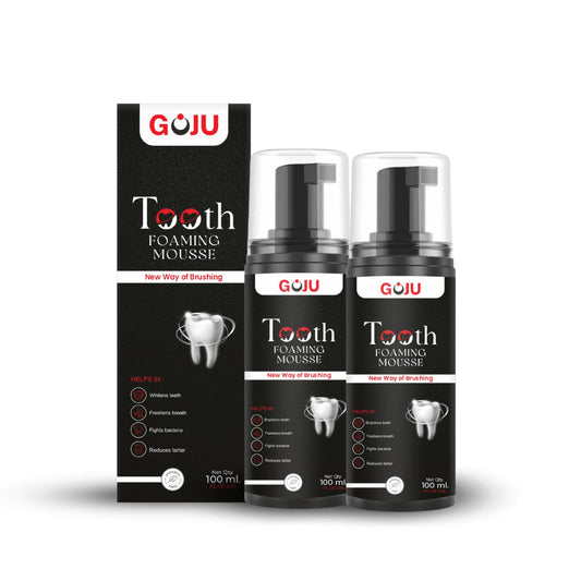 Goju Tooth Foaming Mousse 100ml Combo - Goju Naturals