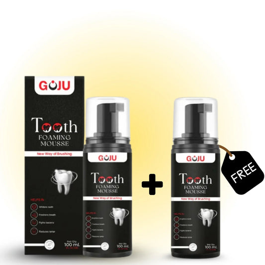 Goju Tooth Foaming Mousse 100ml Buy 1 Get 2 Free - Goju Naturals