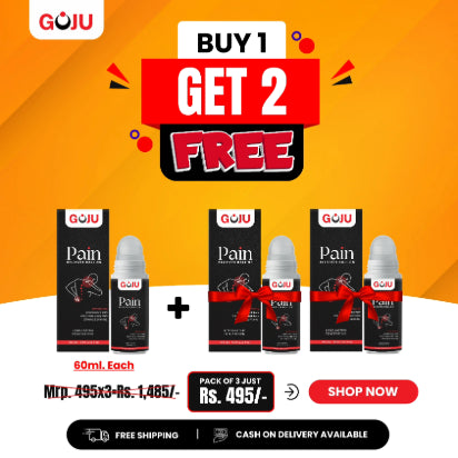 Goju Pain Reliever Roll On - Buy 1 Get 2 Free