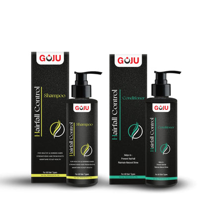 Goju Hair Fall Control Shampoo & Conditioner (Combo) - Goju Naturals