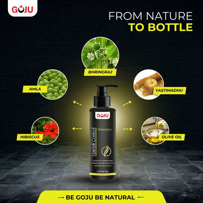 Goju Hair Fall Control Shampoo 250ml Combo - Goju Naturals