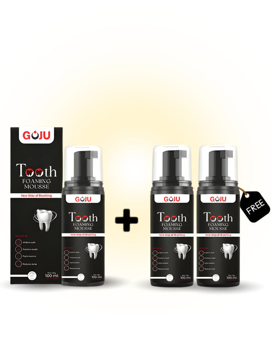Goju Tooth Foaming Mousse 100ml Buy 1 Get 2 Free