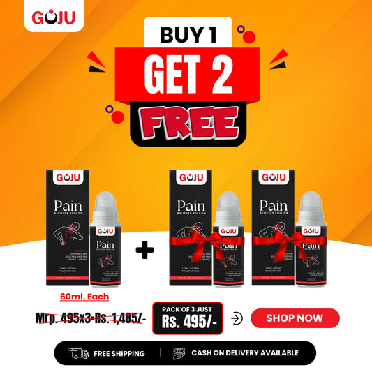 Goju Pain Reliever Roll On - Buy 1 Get 2