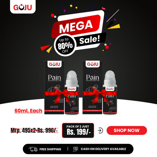 Goju Pain Reliever Roll-on 60ml Combo